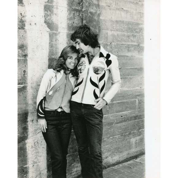 Vintage EAST WEST MUSICAL INSTRUMENTS Janti Silver Hand Painted Applique Jacket - Picture 12 of 14